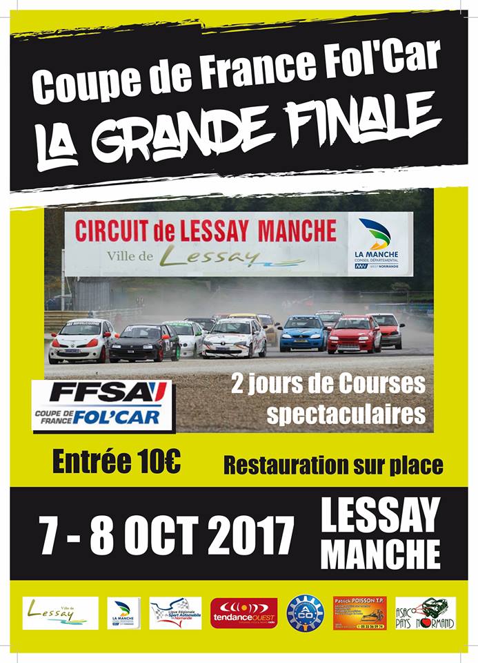 FINALE COUPE DE FRANCE DE FOL'CAR - LESSAY 7 & 8 Octobre 2017